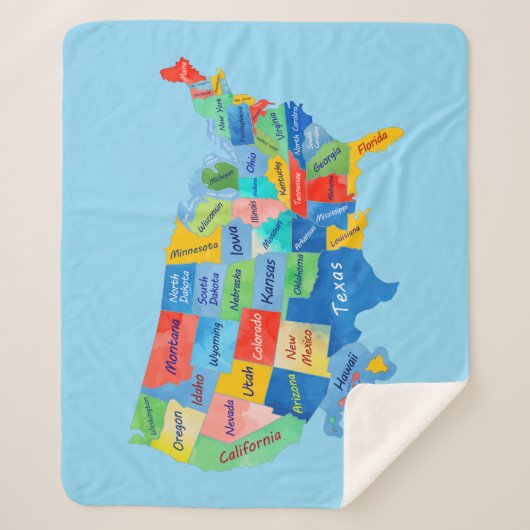 VS-kaart Sherpa Deken (Voorkant)