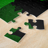 VS, Kansas, Eikenbladeren in het licht Legpuzzel (Zijkant)