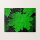 VS, Kansas, Eikenbladeren in het licht Legpuzzel (Horizontaal)