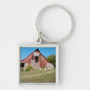 VS, Kansas, Oude Rode Schuur Sleutelhanger