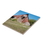 VS, Kansas, Oude Rode Schuur Tegeltje (Zijkant)