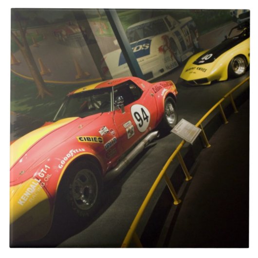 VS, Kentucky, Bowling Green: Nationaal korvet 4 Tegeltje (Voorkant)