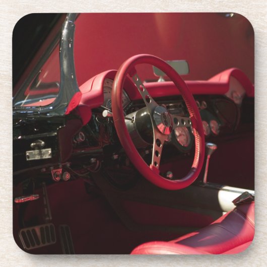 VS, Kentucky, Bowling Green: Nationaal korvet Drankjes Onderzetter (Voorkant)