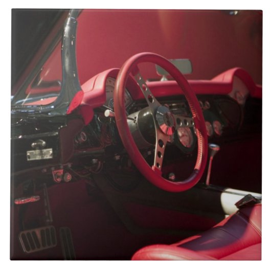 VS, Kentucky, Bowling Green: Nationaal korvet Tegeltje (Voorkant)