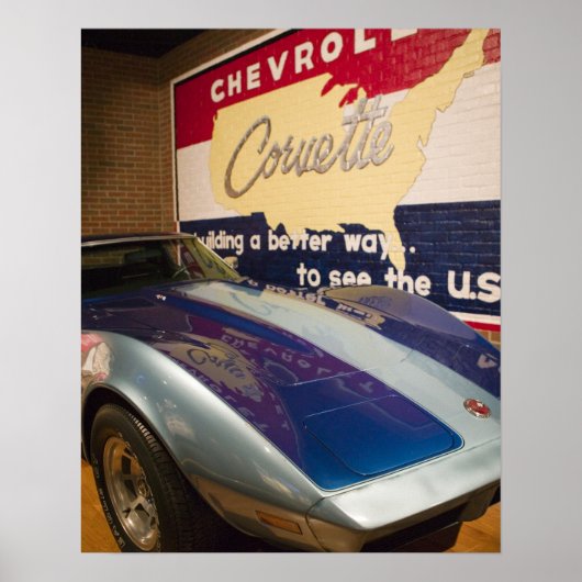VS, Kentucky, Bowling Green: National Corvette 2 Poster (Voorkant)