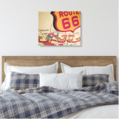 VS, Kentucky, Bowling Green: National Corvette 5 Canvas Afdruk (Insitu (Slaapkamer))