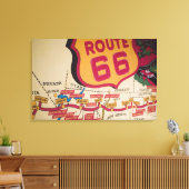 VS, Kentucky, Bowling Green: National Corvette 5 Canvas Afdruk (Insitu (Woonkamer))