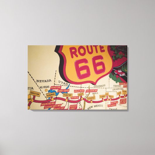 VS, Kentucky, Bowling Green: National Corvette 5 Canvas Afdruk (Voorkant)