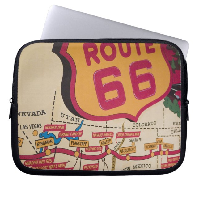VS, Kentucky, Bowling Green: National Corvette 5 Laptop Sleeve (Voorkant)