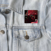 VS, Kentucky, Bowling Green: National Corvette Vierkante Button 5,1 Cm (In situ)