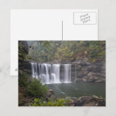 VS - Kentucky. Cumberland Falls op de Briefkaart (Voorkant / Achterkant)