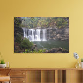 VS - Kentucky. Cumberland Falls op de Canvas Afdruk (Insitu (Woonkamer))