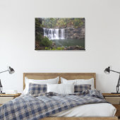 VS - Kentucky. Cumberland Falls op de Canvas Afdruk (Insitu (Slaapkamer))