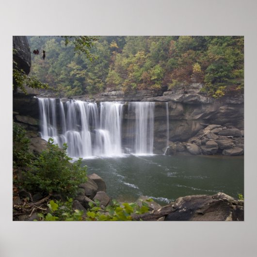 VS - Kentucky. Cumberland Falls op de Poster (Voorkant)