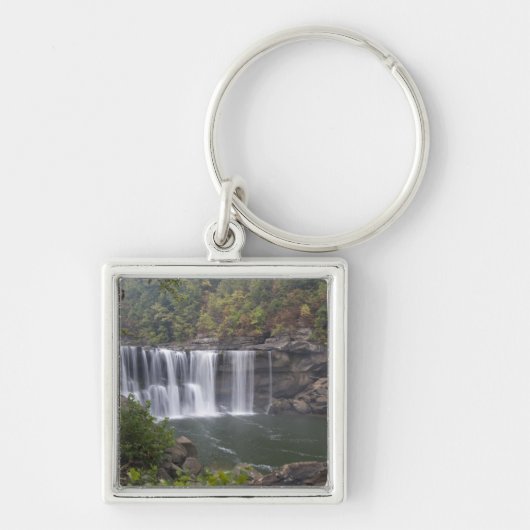 VS - Kentucky. Cumberland Falls op de Sleutelhanger (Voorkant)