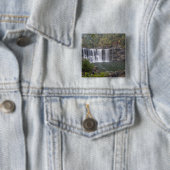 VS - Kentucky. Cumberland Falls op de Vierkante Button 5,1 Cm (In situ)
