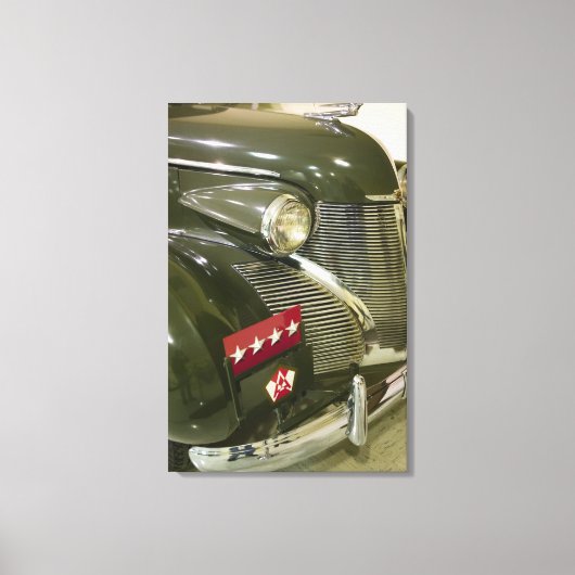 VS, Kentucky, Fort Knox: Patton Museum van Canvas Afdruk (Voorkant)