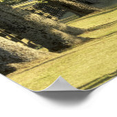 VS, Kentucky, Lexington. Met bomen omzoomde oprit, Poster (Hoek)