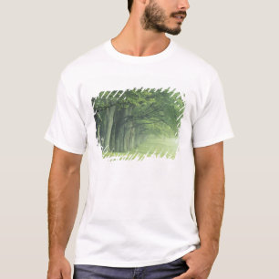 VS, Kentucky. Rij bomen in de lente T-shirt