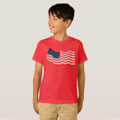 VS-Kinderen Hanes Tagless ComfortSoft® T-shirt (Voorkant volledig)