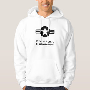 VS Klaar voor een Throwdown zwart Hoodie