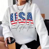 VS Land van het Vrije Shirt, Patriottisch 4 juli T-shirt