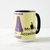 VS land voor melk en honing Mok (Voorkant rechts)