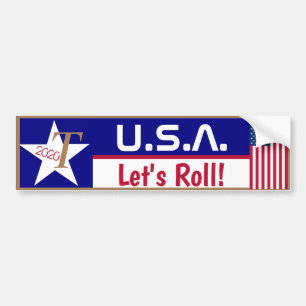 VS Laten we Roll! Bumpersticker