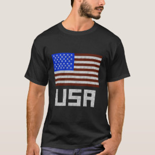 VS lelijke trui stijl geografie vlaggen T-shirt