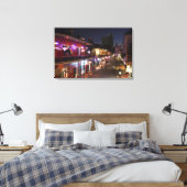 VS, Louisiana, New Orleans. Franse wijk, Canvas Afdruk (Insitu (Slaapkamer))