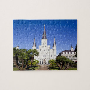 VS, Louisiana, New Orleans. Franse wijk, Legpuzzel