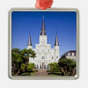 VS, Louisiana, New Orleans. Franse wijk, Metalen Ornament