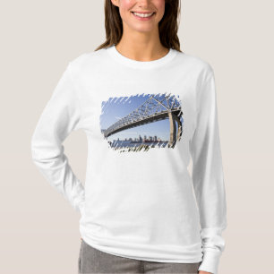 VS, Louisiana, New Orleans. Silhouet vanaf de 2 T-shirt