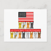 VS Luchtmacht Basisopleiding Afstuderen Aankondigingskaart (Voorkant)