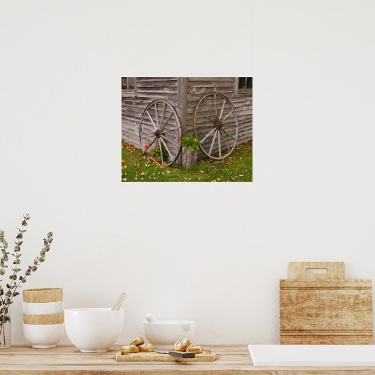 VS, Main. Wagon Wheels Poster (Keuken)