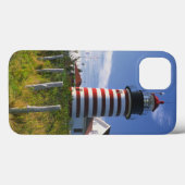 VS, Maine, Lubec. West Quoddy Head Lighthouse Case-Mate iPhone Case (Achterkant (horizontaal))