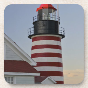 VS, Maine, Lubec. West Quoddy Head Lighthouse, Onderzetter