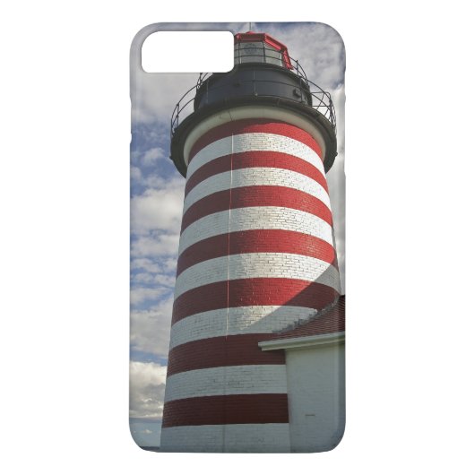 VS, Maine, Lubec. West Quoddy Head-lvuurtoren Case-Mate iPhone Case (Achterkant)