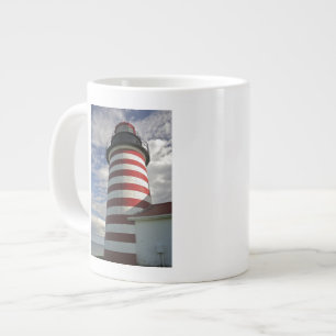 VS, Maine, Lubec. West Quoddy Head-lvuurtoren Grote Koffiekop