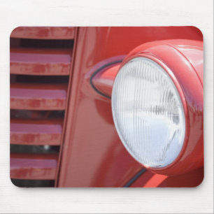 VS, Maine, Owl's Head. Koplamp en gedeeltelijke Muismat