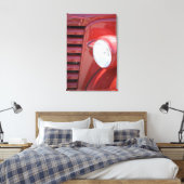 VS, Maine, Owl's hoofd. Koplicht en gedeeltelijk Canvas Afdruk (Insitu (Slaapkamer))