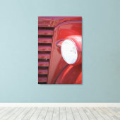 VS, Maine, Owl's hoofd. Koplicht en gedeeltelijk Canvas Afdruk (Insitu (Houten vloer))