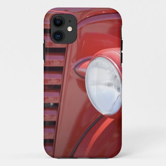 VS, Maine, Owl's hoofd. Koplicht en gedeeltelijk Case-Mate iPhone Case (Achterkant)