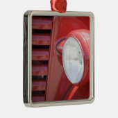 VS, Maine, Owl's hoofd. Koplicht en gedeeltelijk Metalen Ornament (Rechts)