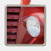 VS, Maine, Owl's hoofd. Koplicht en gedeeltelijk Metalen Ornament (Voorkant)