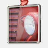 VS, Maine, Owl's hoofd. Koplicht en gedeeltelijk Metalen Ornament (Links)