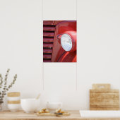 VS, Maine, Owl's hoofd. Koplicht en gedeeltelijk Poster (Keuken)