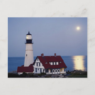 VS, Maine, Portland, Cape Elizabeth, Vuurtoren Briefkaart