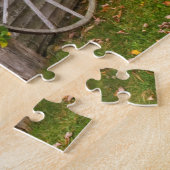 VS, Maine. Wagonwielen Legpuzzel (Zijkant)