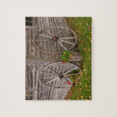 VS, Maine. Wagonwielen Legpuzzel (Verticaal)